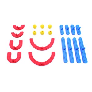 ARK's Pegables- Zestaw interaktywny  CZERWONO/NIEBIESKI